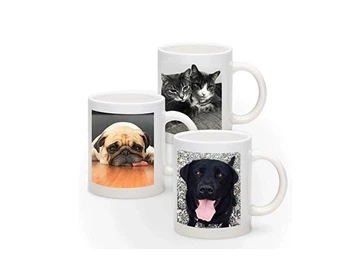 muga ceirmeach le sciath sublimation DIY